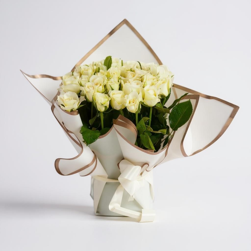 White Spray Rose Bouquet
