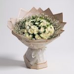 Bouquet de Roses Blanches